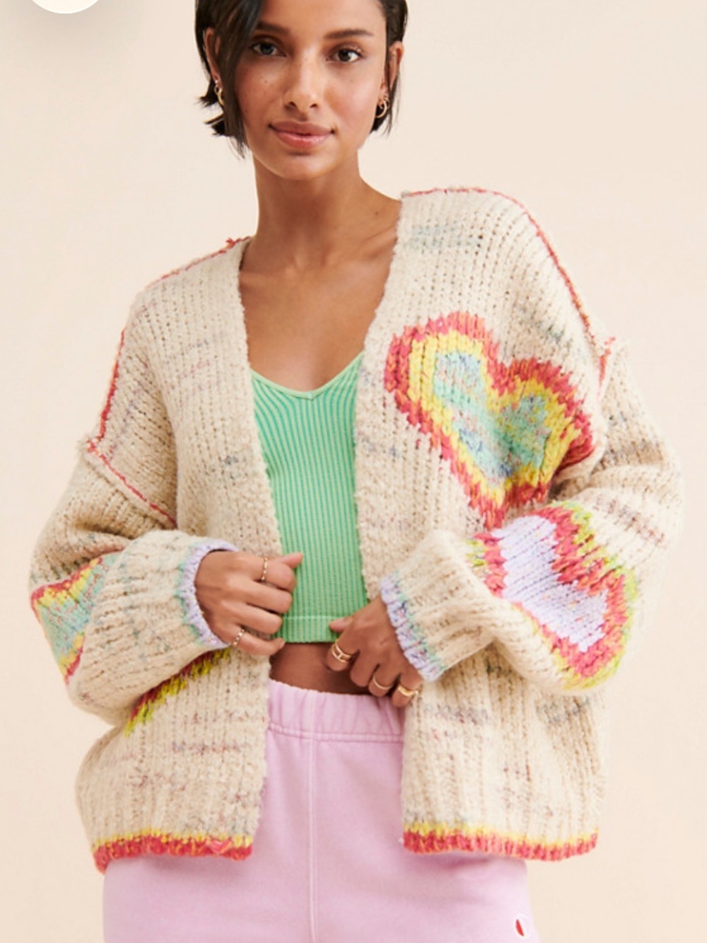 Anthropologie Love Me Cardigan